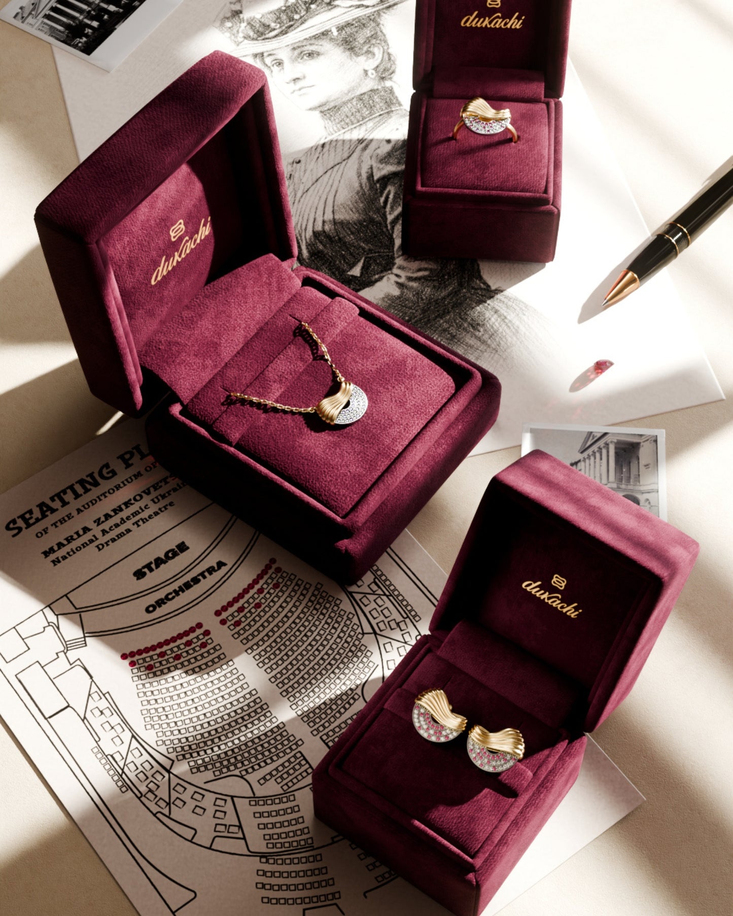 Золоте кольє Марія (розмір L)