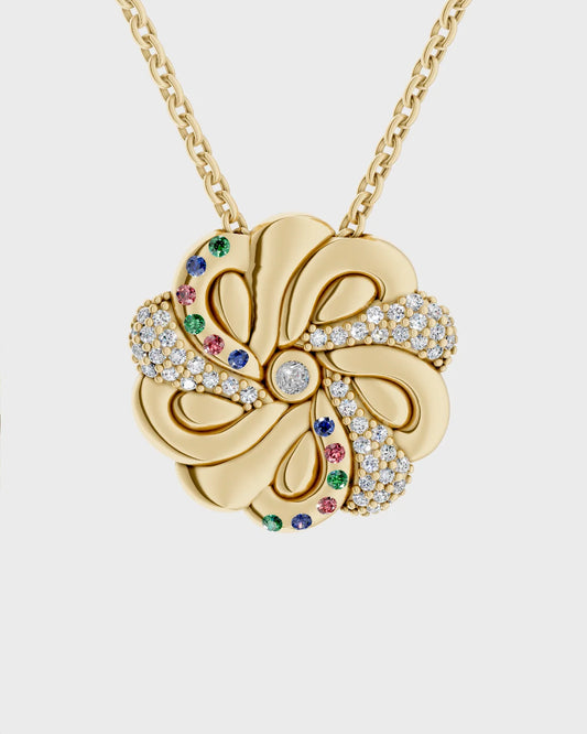 Золоте кольє Калач