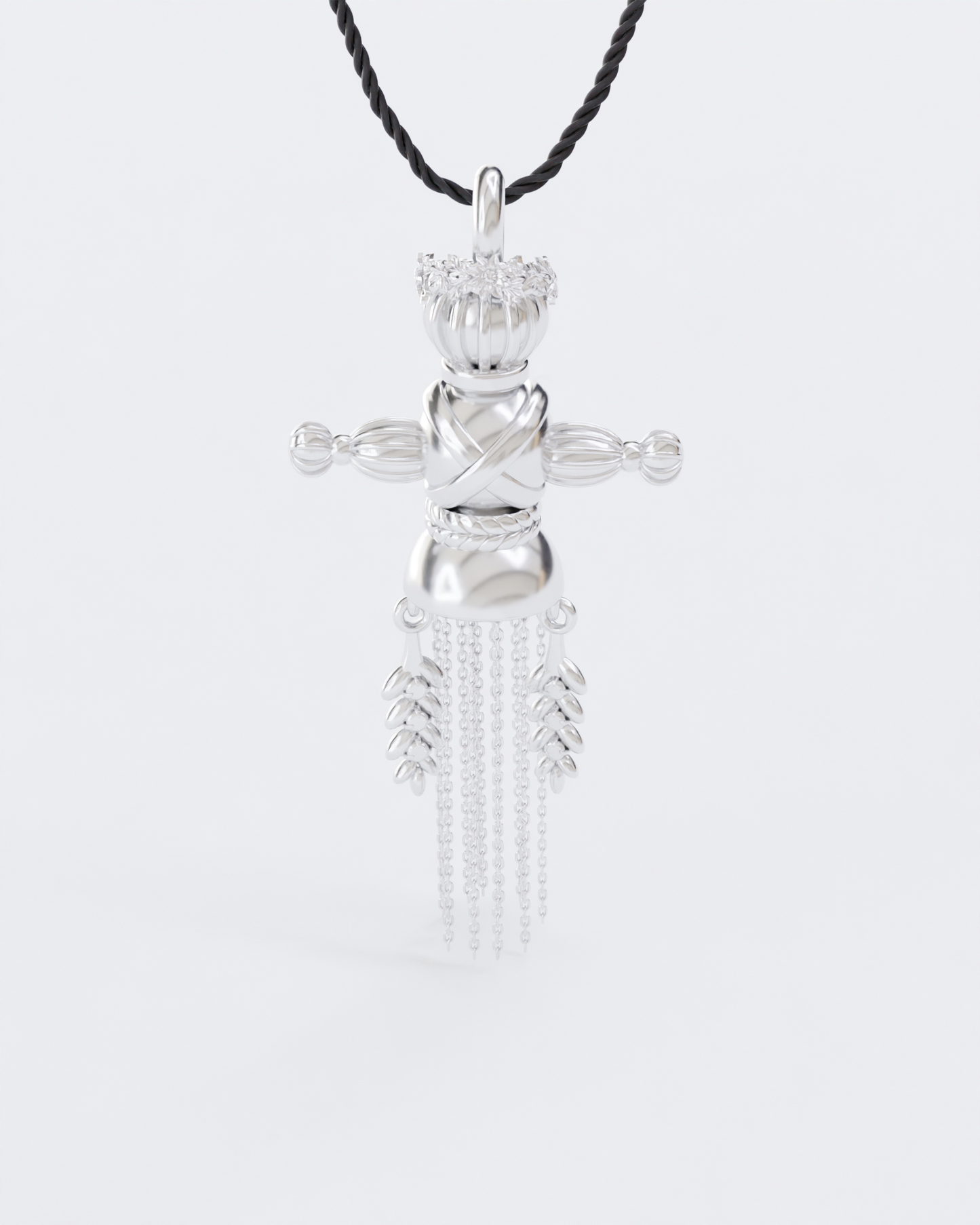 Золота Підвіска Лялька-мотанка Веснянка