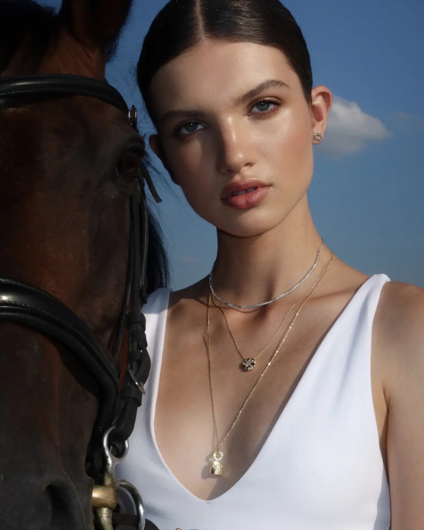 Золоте кольє Калач