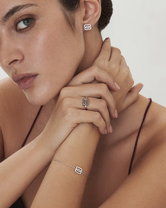 Золотий набір Браслет та каблучка Дукач міні