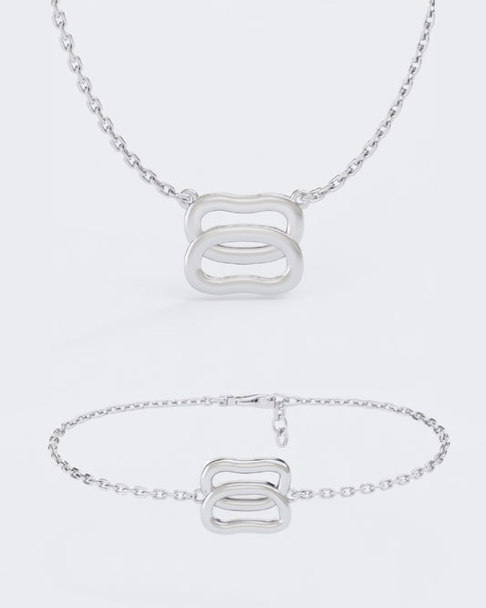 Набір Кольє і браслет Дукач