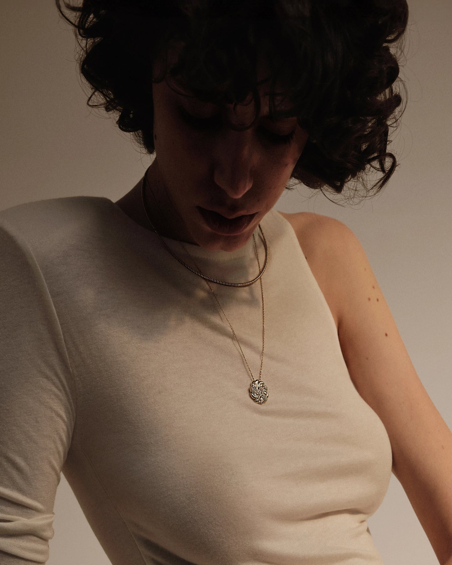 Золоте кольє Калач