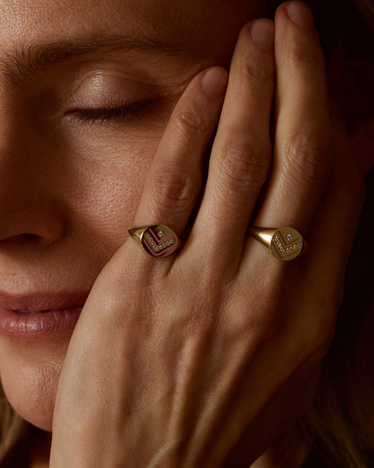 Золота каблучка Кольори Роду