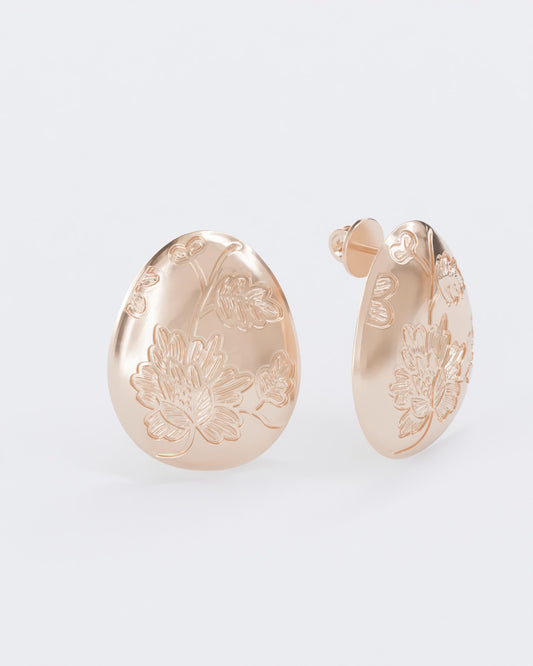 Золоті сережки Bloom