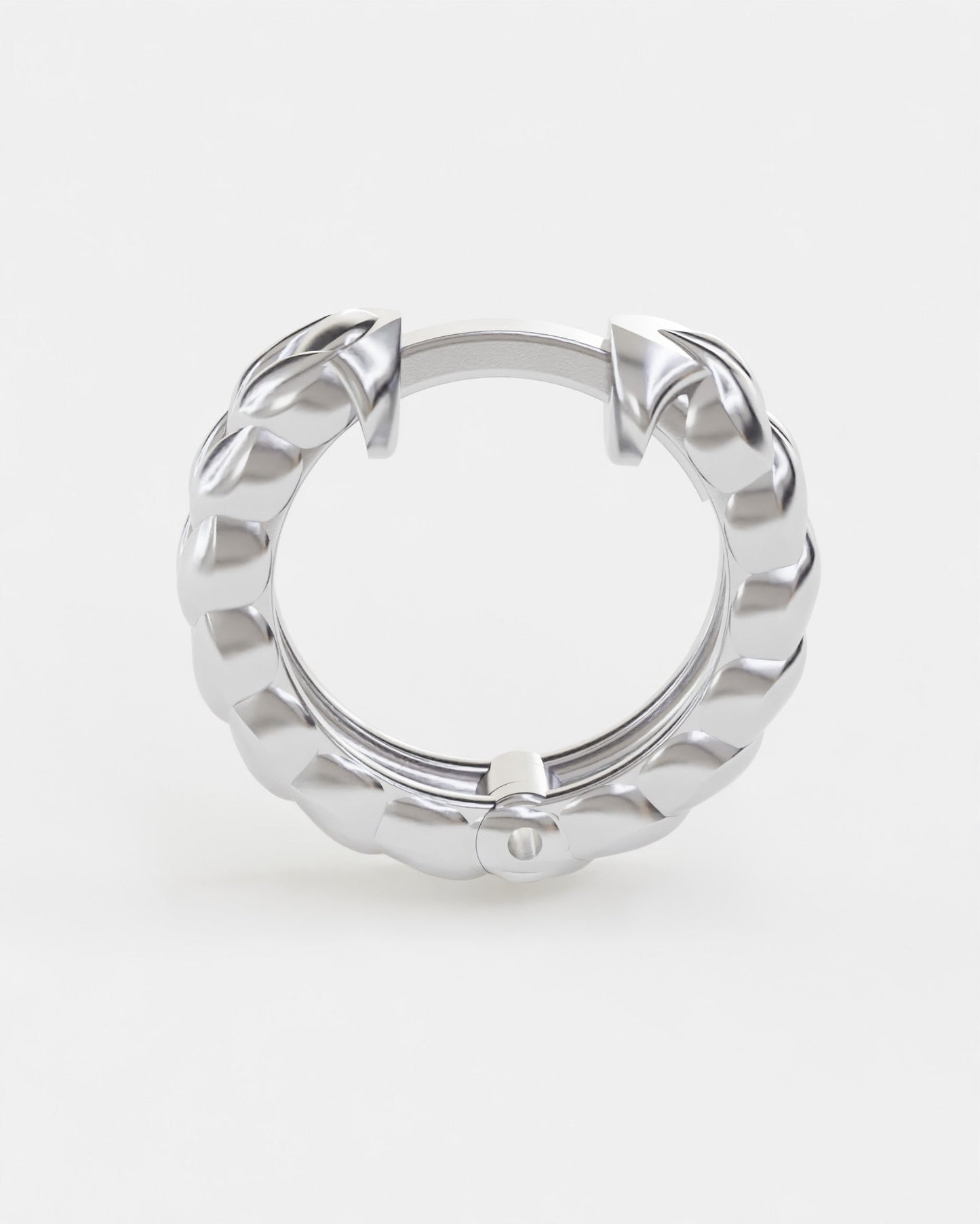 Золоті сережки-кільця Колоски