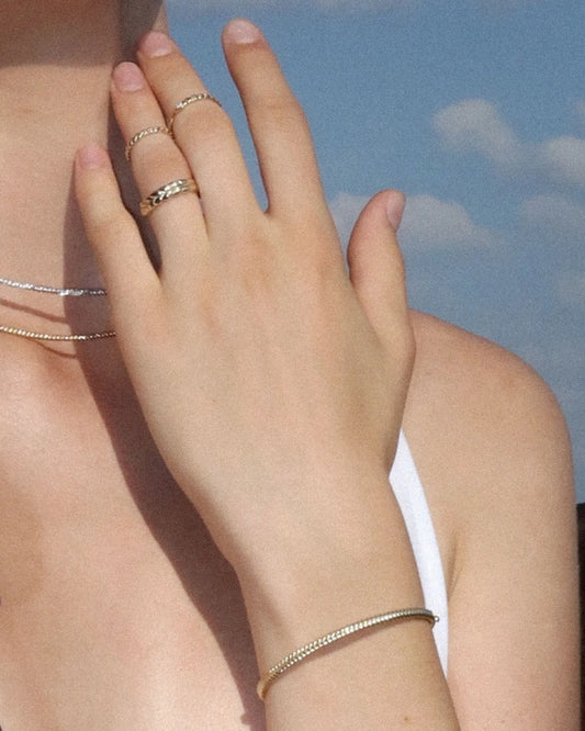 Золотий браслет Колосок