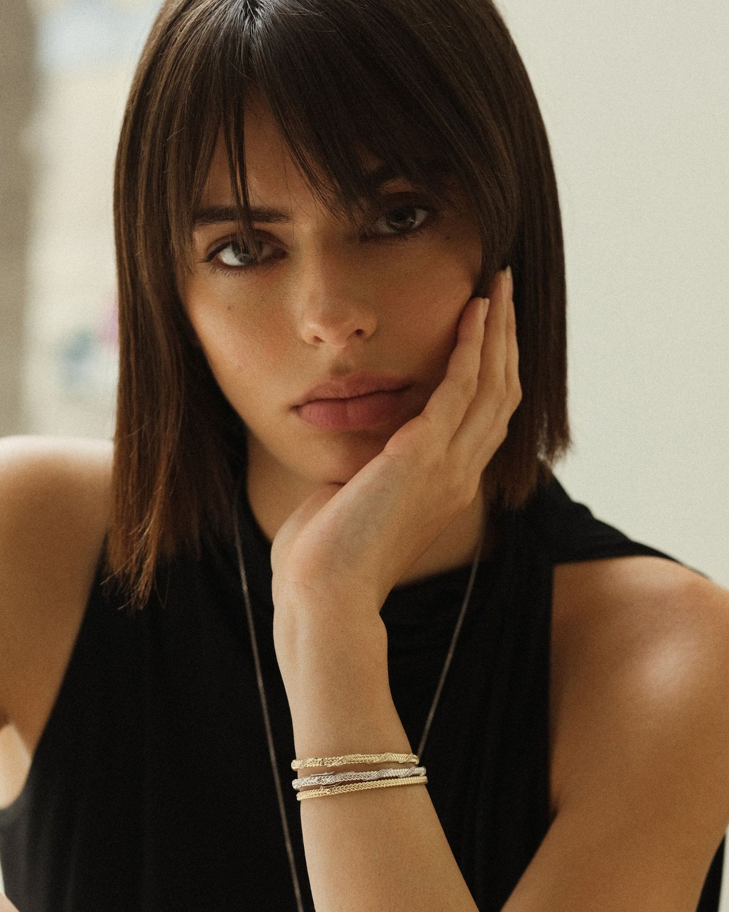 Золотий браслет Колосок