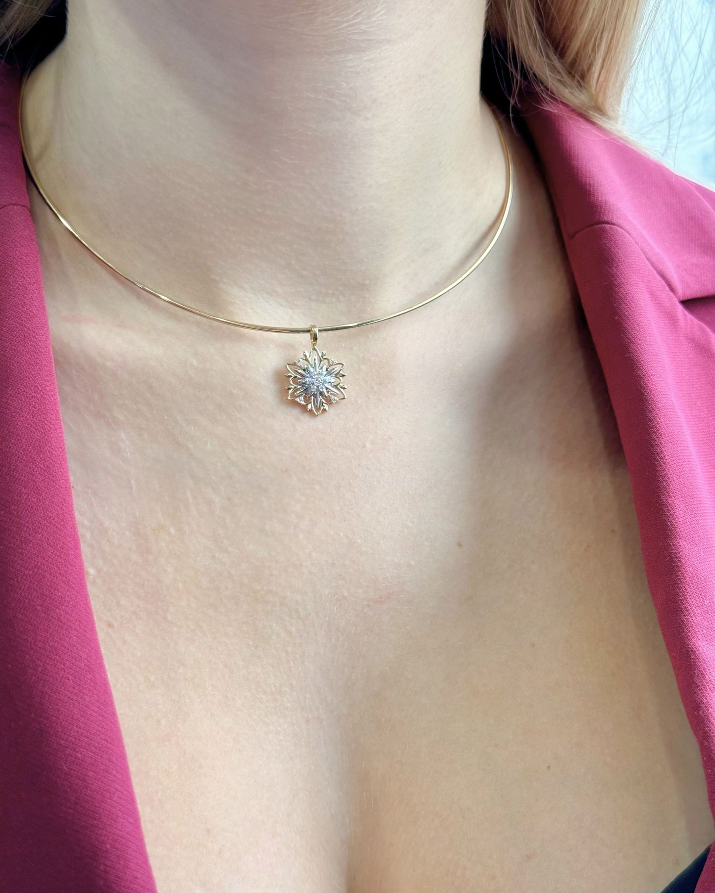 Золотий чокер Едельвейс