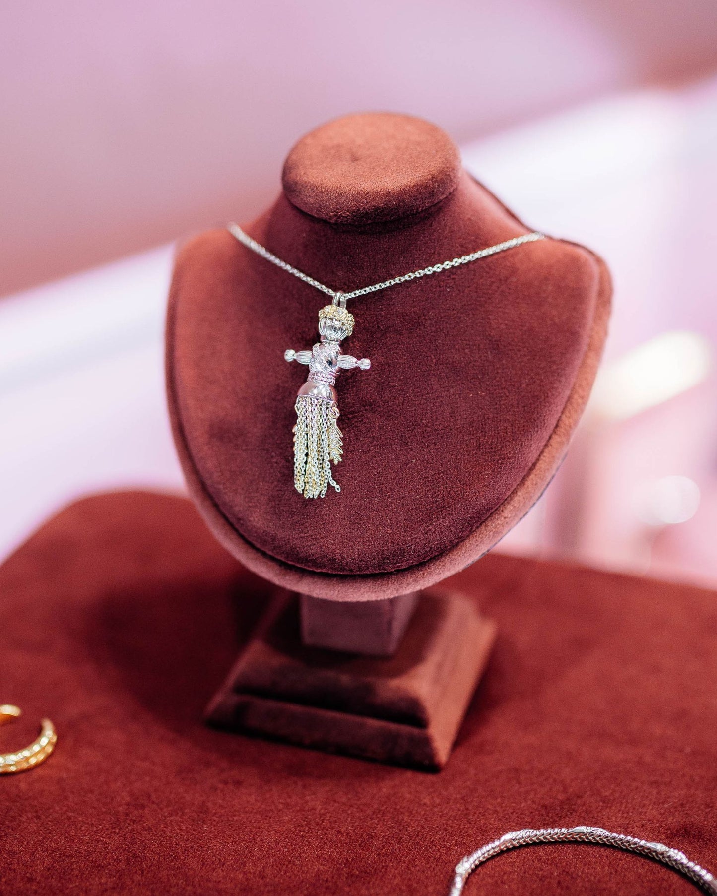 Оксамитовий набір для зберігання прикрас