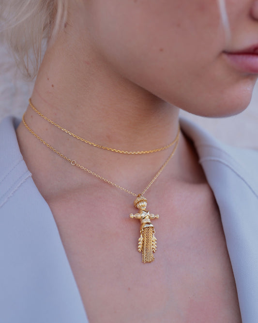 Підвіска Лялька-мотанка Веснянка