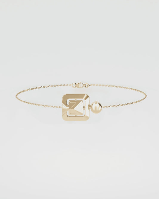 Золотий браслет ORA міні