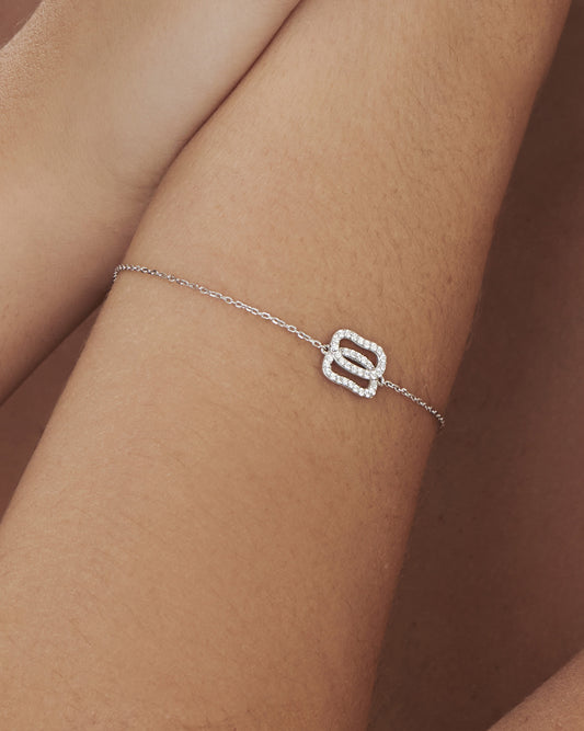 Золотий Набір з Кольє і браслету Дукач з діамантами паве