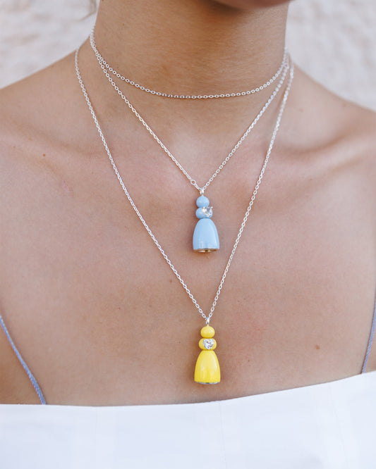 Підвіска Лялька з емаллю