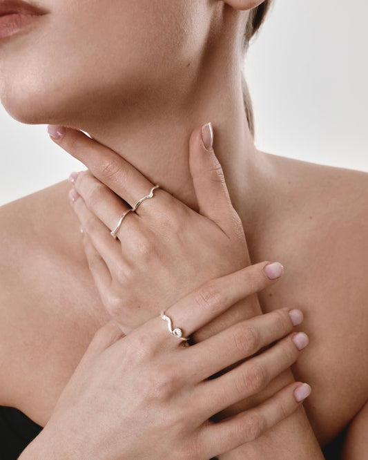 Набір Золотих Каблучок Спіраль Часу