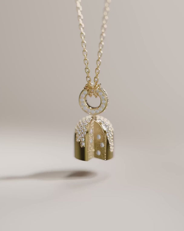 Золота підвіска «Паска»